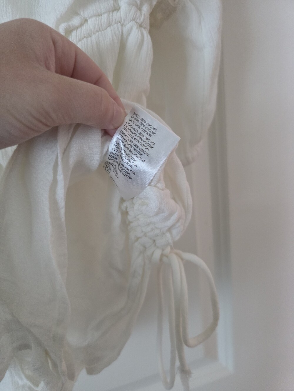 Urban Outfitters Cotton Blend Muslin Romper Boho Festival Coastal Cowgirl Wmns S - Picture 4 of 9